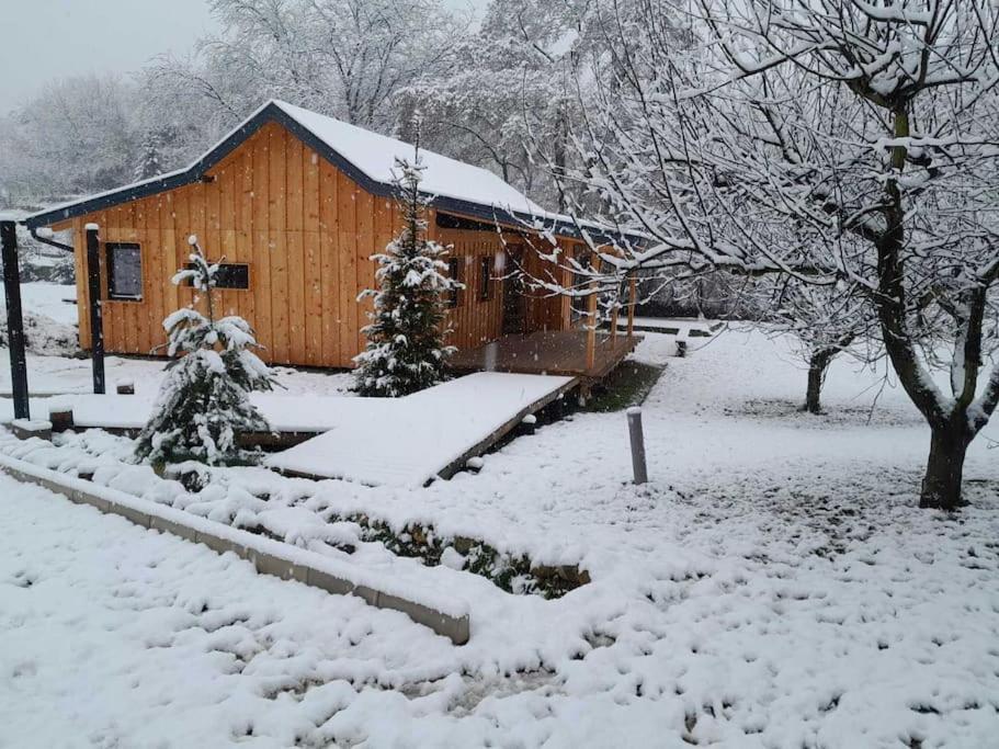 Nica Wood Villa Sremska Kamenica Exterior foto