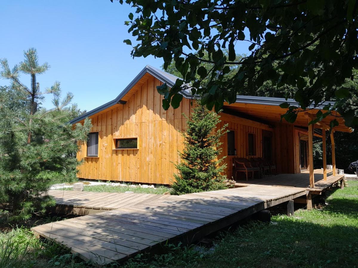 Nica Wood Villa Sremska Kamenica Exterior foto